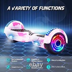 Segway 6.5 Electric Hoverboard Bluetooth UK Self-Balancing Scooters LED Lights