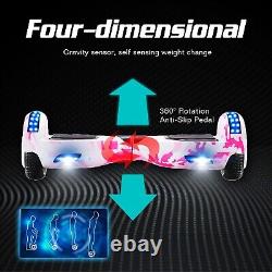 Segway 6.5 Electric Hoverboard Bluetooth UK Self-Balancing Scooters LED Lights