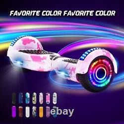 Segway 6.5 Electric Hoverboard Bluetooth UK Self-Balancing Scooters LED Lights