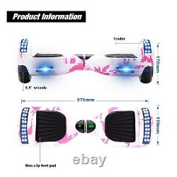 Segway 6.5 Electric Hoverboard Bluetooth UK Self-Balancing Scooters LED Lights