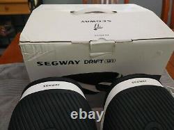 Segway Ninebot Drift W1 Balancing Electric Roller Skates Hovershoes, White