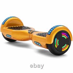Self Balance Scooter 6.5'' Hoverboard Gold Electric Board Bluetooth Speaker-UK