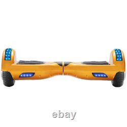 Self Balance Scooter 6.5'' Hoverboard Gold Electric Board Bluetooth Speaker-UK
