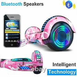 Self Balancing Electric Scooter HOVERBOARD LED 6.5 Swegway Pink Camoflouge