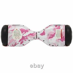 Self Balancing Electric Scooter HOVERBOARD LED 6.5 Swegway Pink Camoflouge