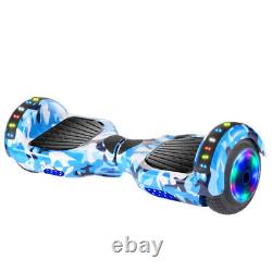 Self-Balancing Hoverboard Bluetooth Electric Scooters LED Hover 2Wheels Board UK