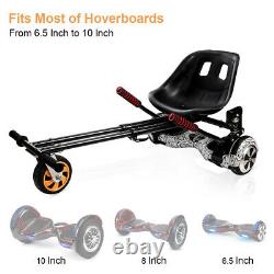 Self Electric Balancing Scooter Hoverboard HoverCart Kid Suspension GoKart Black