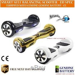 Self Electric Hover Scooter Balance Board 2 Wheel Air Skate Board Bluetooth