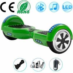 Self-balancing Scooter 6.5 Green Hoverboard Bluetooth Electric Scooters+KEY+Bag