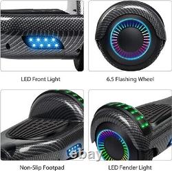 Sisigad Hoverboard 6.5inch. Bluetooth, self balancing, Led lights, With Charger