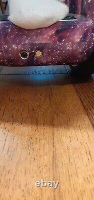 Smart Balance Wheel LED Lights Purple Plays Music Via Bluetooth Original Box