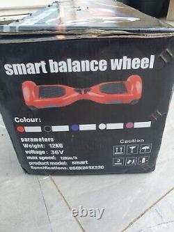 Smart balance wheel with charger, no working battery, black