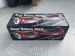 Smart balance wheel with charger, no working battery, black