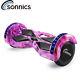 Sonnics 8.5'' Hoverboard Self Balancing Scooter Bluetooth Flash Wheels Pink New