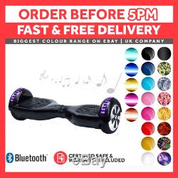 Swegway 6.5 Electric Self Balance Hover Scooter Board Hoverboard Bluetooth LED