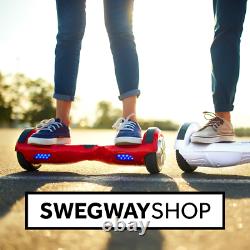 Swegway 6.5 Electric Self Balance Hover Scooter Board Hoverboard Bluetooth LED