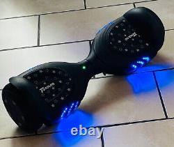 TOMOLOO Hoverboard with Bluetooth Speaker and LED Lights Self-Balancing Scooter