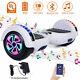 Ul2272 6.5hover Board Self Balance Electric Scooter Bluetooth Speaker Led Light
