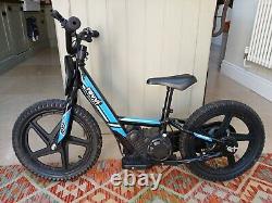 USED REVVI 16 Electric Balance Bike, Kids 5+ Blue, Good Condition