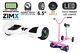 White 6.5 Ul2272 Certified Hoverboard Swegway & Led Wheels + Hoverbike Pink