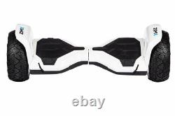 White G2 PRO 8.5 All Terrain Off Road Hoverboard Swegway UL2272 Certified