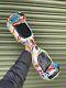 White Graffiti Hoverboard 6.5 Bluetooth Segway Led Balance Board Scooter
