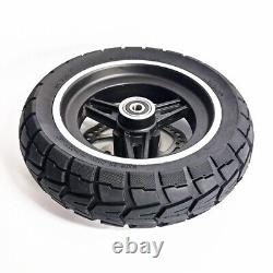 Whole Wheel WithDisc Solid Tire Balance Car 255x70/10x2.50-6.5 Black Solid