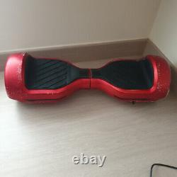 X-Glider Red/Black Battery Powered Self Balance Board Hoverboard with Charger