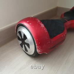 X-Glider Red/Black Battery Powered Self Balance Board Hoverboard with Charger