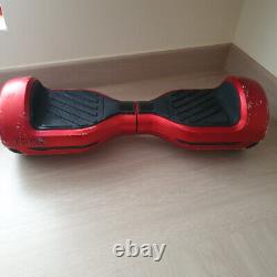 X-Glider Red/Black Battery Powered Self Balance Board Hoverboard with Charger