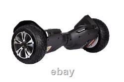 ZIMX Black G2 PRO 8.5 All Terrain Off Road Hoverboard UL2272 + HK8 Black