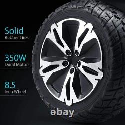 ZIMX Black G2 PRO 8.5 All Terrain Off Road Hoverboard UL2272 + HK8 Black