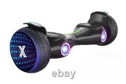 ZIMX G2 JET BLACK All Terrain, 8.5 inch Off Road Bluetooth Hoverboard UL2272