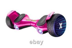 ZIMX G2 JET PINK All Terrain, 8.5 inch Off Road Bluetooth Hoverboard UL2272