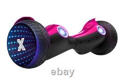 ZIMX G2 JET PINK All Terrain, 8.5 inch Off Road Bluetooth Hoverboard UL2272