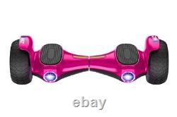 ZIMX G2 JET PINK All Terrain, 8.5 inch Off Road Bluetooth Hoverboard UL2272