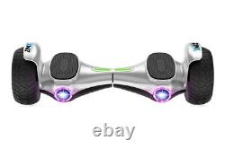 ZIMX G2 JET SILVER All Terrain, 8.5 inch Off Road Bluetooth Hoverboard UL2272