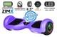 Zimx Purple Hb2 Swegway With Led Wheels Ul2272 Certified (rfb)