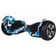 Zimx Hb2 Kids Hover Board Blue Bluetooth Led High Powered Rapid Charge Balance