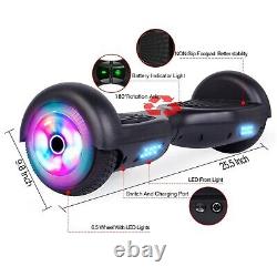 Zimx HB2 Kids Hover Board Bluetooth Led High Powered Rapid Charge Balance Board